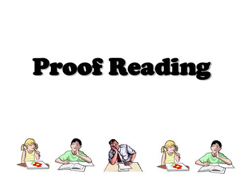 Essay Proofreading