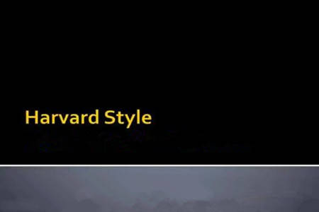 使用Harvard Style的时候需要处理好哪些细节？